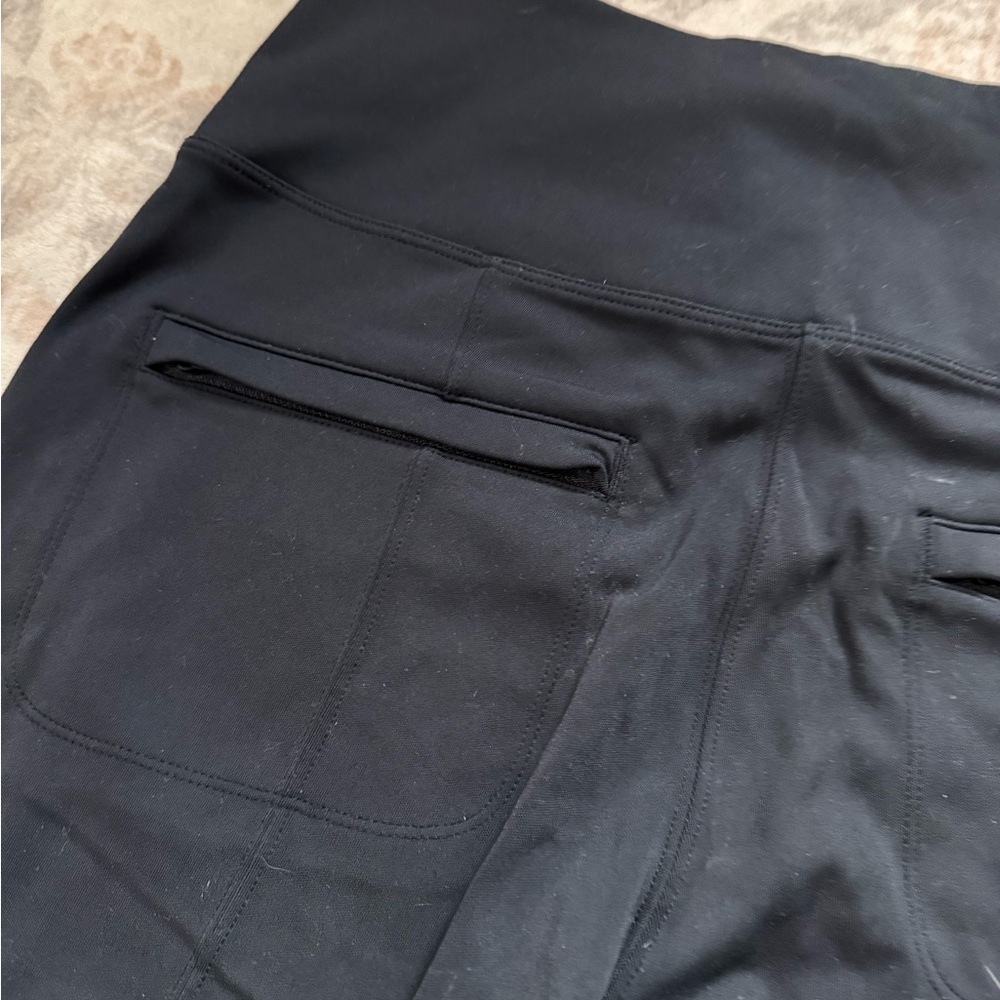 Athleta Delancy Shine Tight Black Legging Size M - Picture 8 of 9